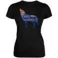 thumbnail image 1 of Lone Wolf Lanscape Juniors Soft T Shirt Black MD, 1 of 1