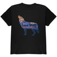 thumbnail image 1 of Lone Wolf Lanscape Youth T Shirt Black YMD, 1 of 1
