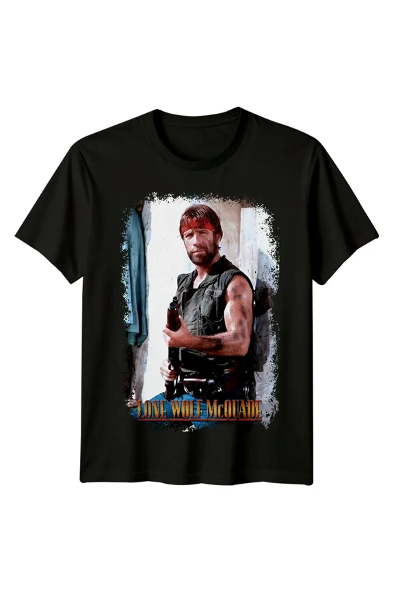 Lone Wolf McQuade (1983) Movie Poster Inspired T-Shirt Retro 80s Tee | eBay