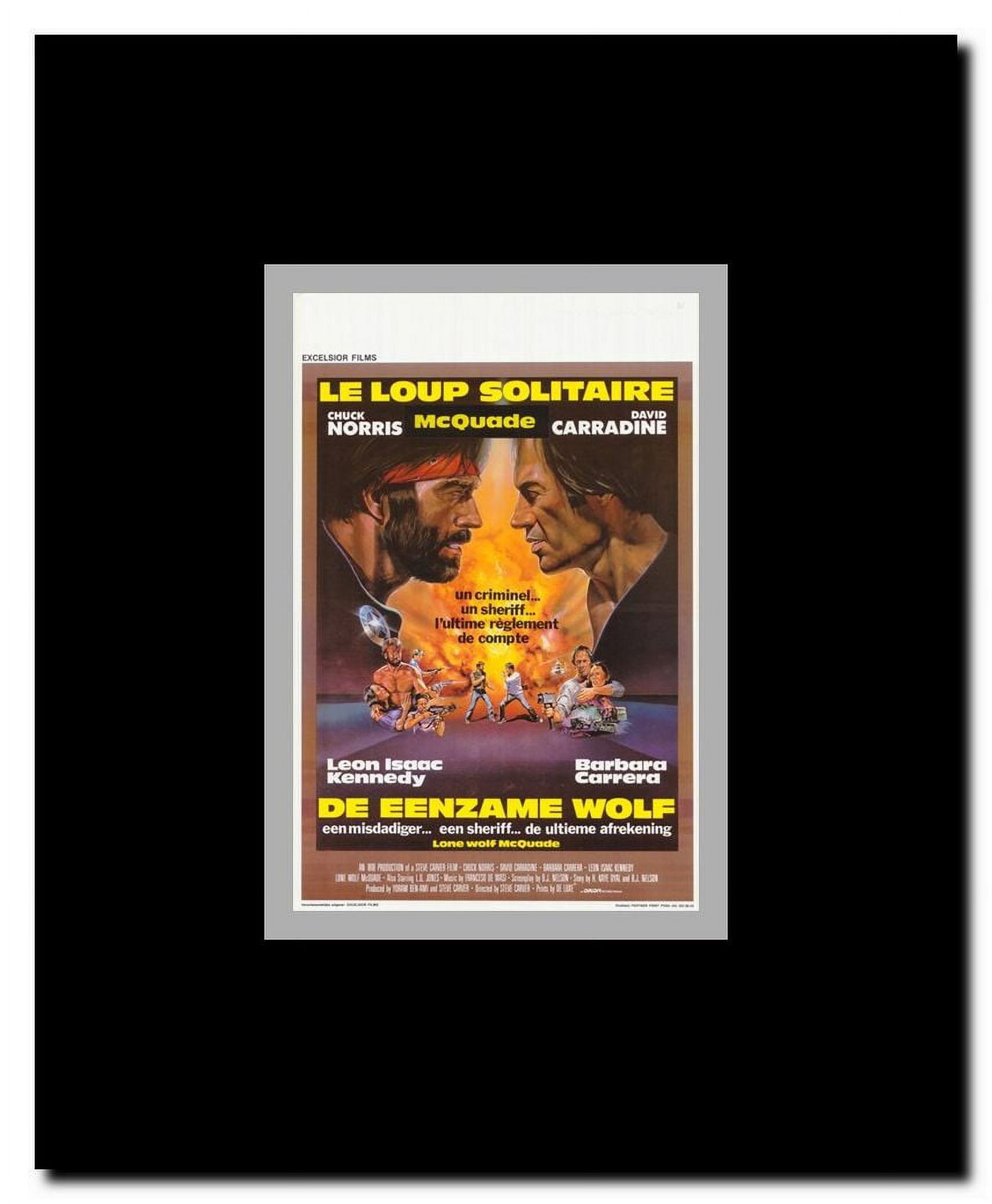 Lone Wolf McQuade Framed Movie Poster