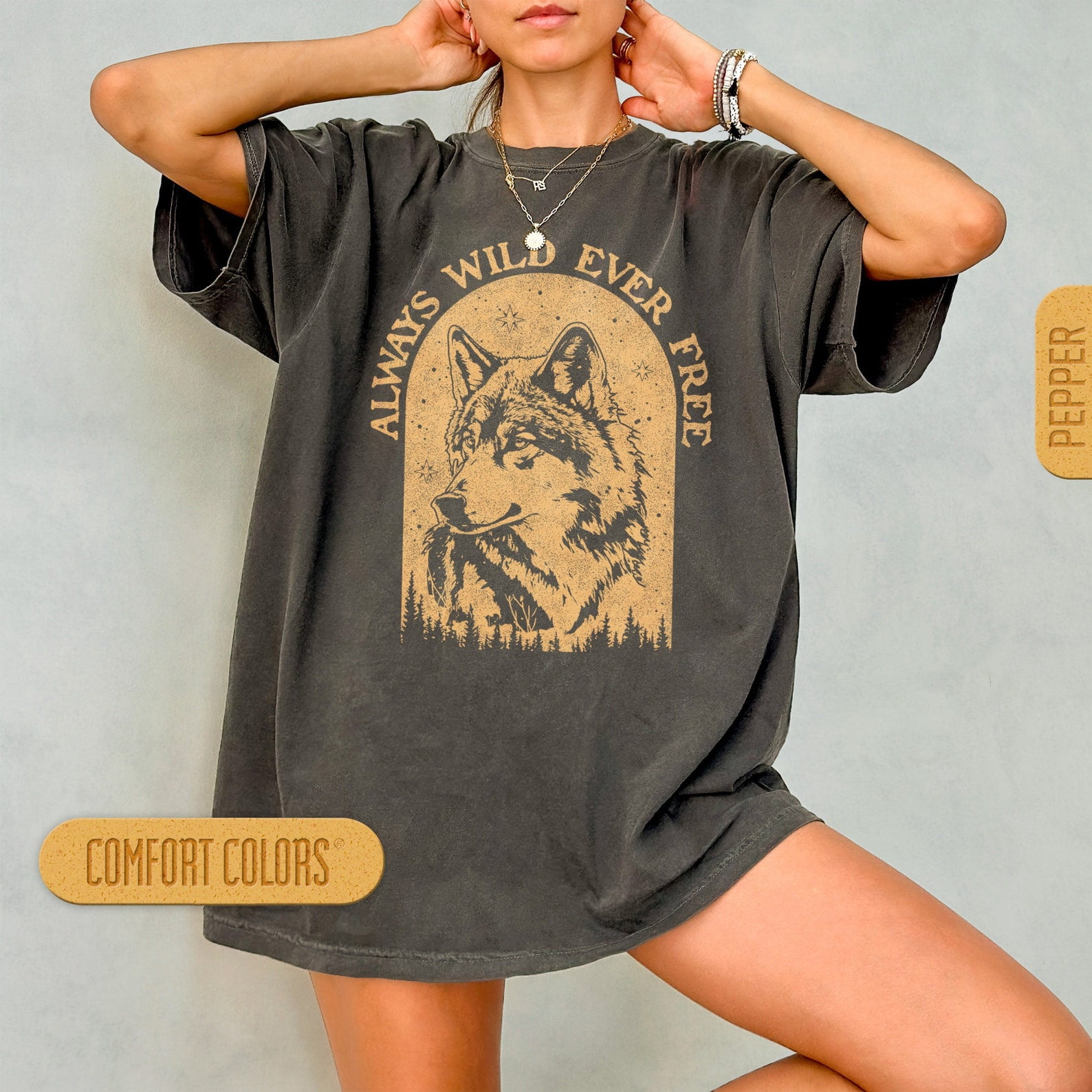 Lone Wolf Shirt TShirt Wolf Girl Tshirt Wolf Lover Gift Wolves Graphic ...