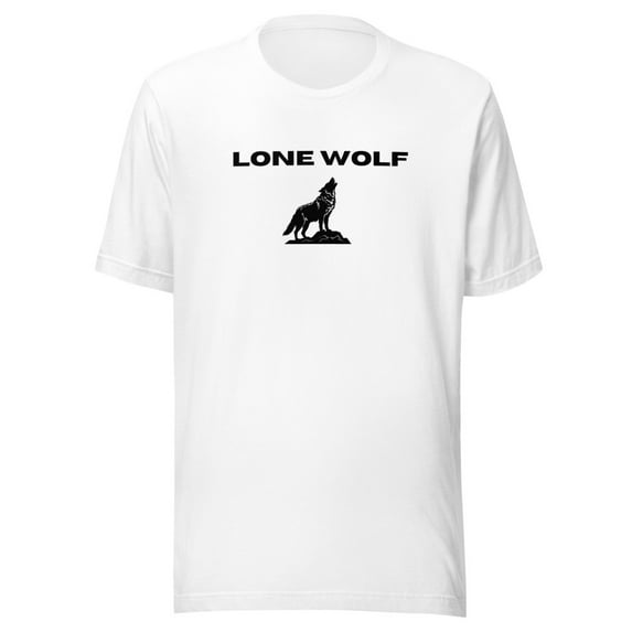 Lone Wolf Shirt (White, 3XL)