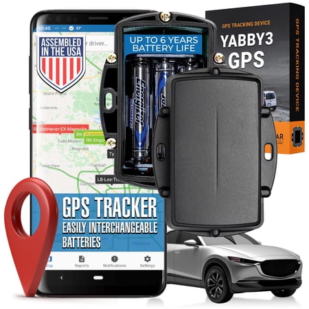 LoneStar Tracking GPS Tracker: Yabby3 4G/5G - Weatherproof Hidden Car GPS Tracker Device, Anti-Theft Car Security for Vehicles,Trucks, Trailers, Assets, Real-Time Location (Subscription Required)
