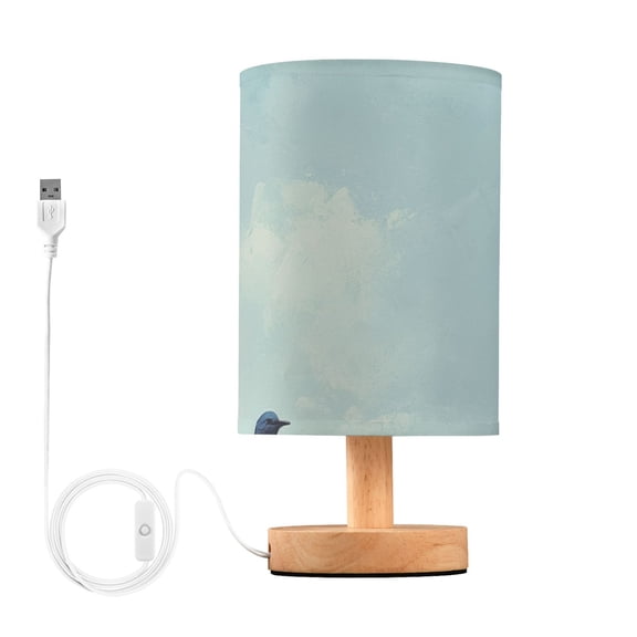 Lonely Bird Table Lamp with USB Port LED Warm Light Lamp Night Light Home Decor