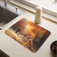 thumbnail image 1 of Lonely Golden Retriever Drying Mat Diatomaceous Earth Super Absorbent Slip Rubber Sole Heat Resistant 230 Degrees Fahrenheit 23.6×19.7in, 1 of 11