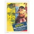 thumbnail image 1 of In a Lonely Place (Muerte en un Beso) - Starring Humphrey Bogart & Gloria Grahame - Vintage Argentina Film Noir Movie Poster c.1950 - Master Art Print (Unframed) 9in x 12in, 1 of 4