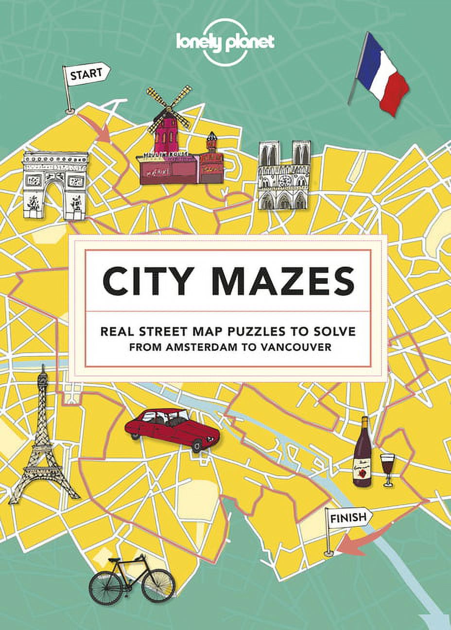 City　Mazes　Hardcover　Lonely　Planet: