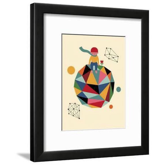 Lonely Planet, Framed Art Print Wall Art by Andy Westface Sold by Art.Com