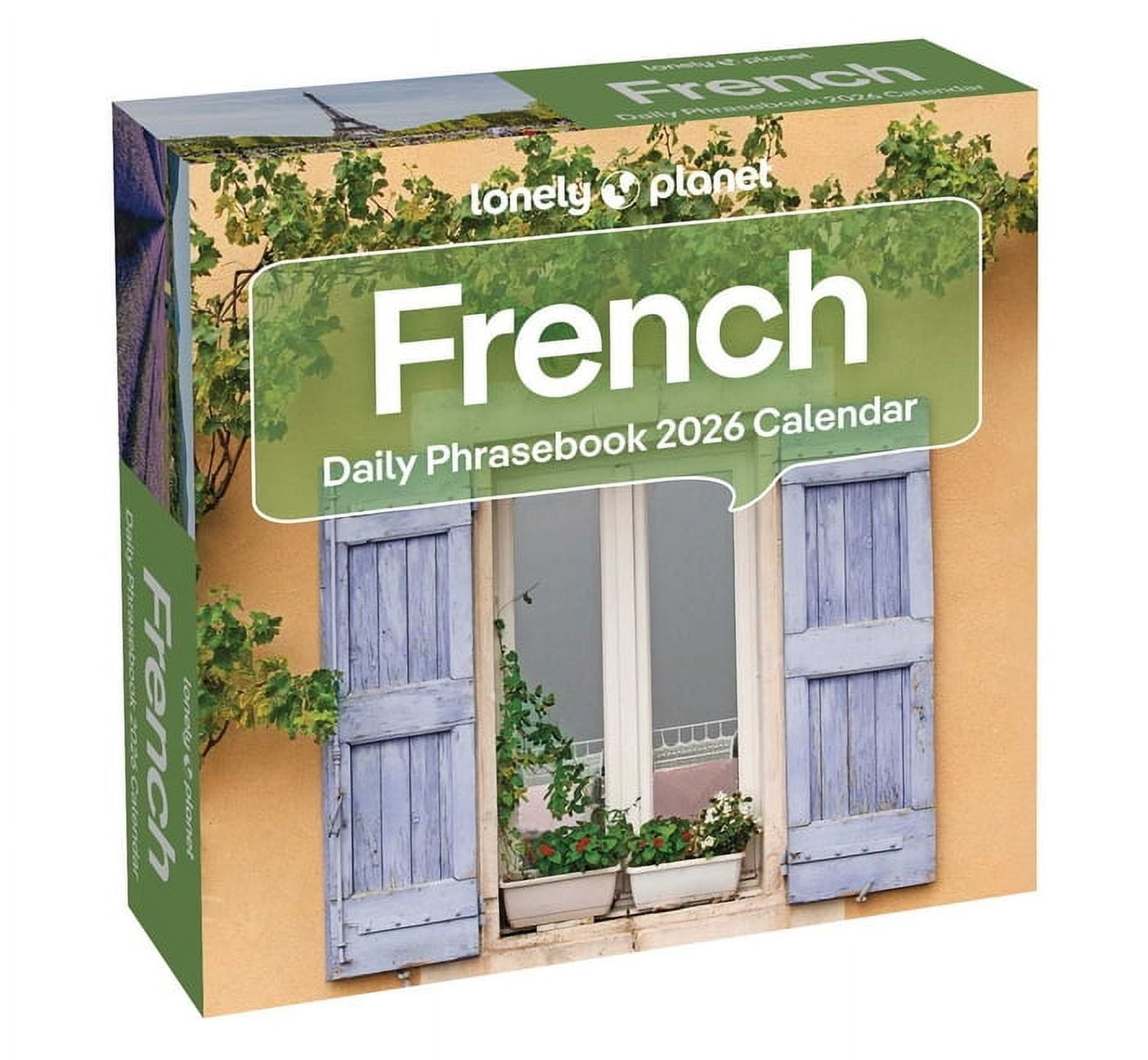 Lonely Planet French Phrasebook 2026 Day-To-Day Calendar