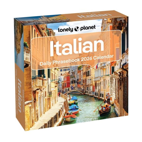 Pre-Owned Lonely Planet: Italian Phrasebook 2026 Day-to-Day Calendar