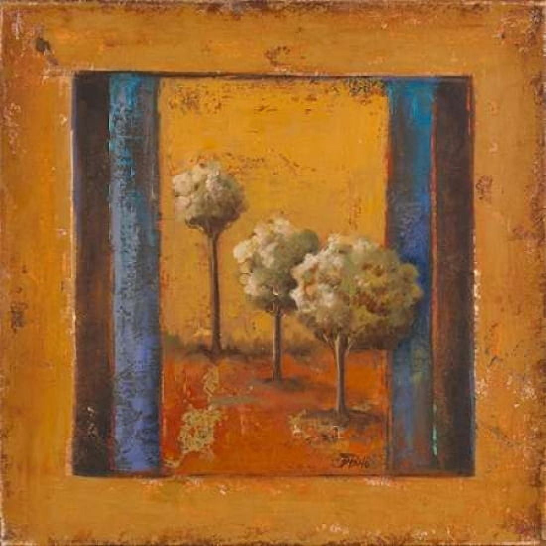 Lonely Trees II Canvas Art - Patricia Pinto (24 x 24)