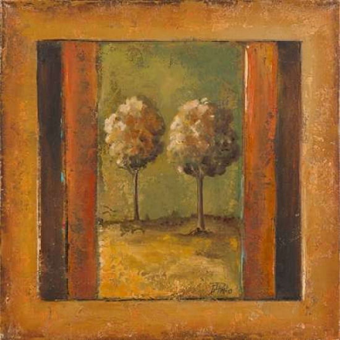 Lonely Trees III Canvas Art - Patricia Pinto (24 x 24)