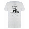 thumbnail image 1 of Lonely Wolf Alaska State Tee Men's -Image by Shutterstock, 1 of 2