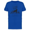 thumbnail image 1 of Lonely Wolf Alaska State T-Shirt Men -Image by Shutterstock, Male XX-Large, 1 of 2