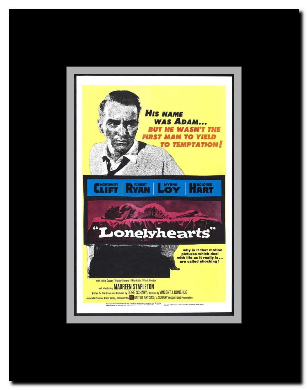 Lonelyhearts Framed Movie Poster