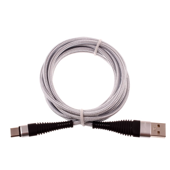 Long 10ft USB-C Cable Compatible With Amazon Fire HD 10 (9th Gen 2019) - Charger Cord Type-C Power Wire Braided