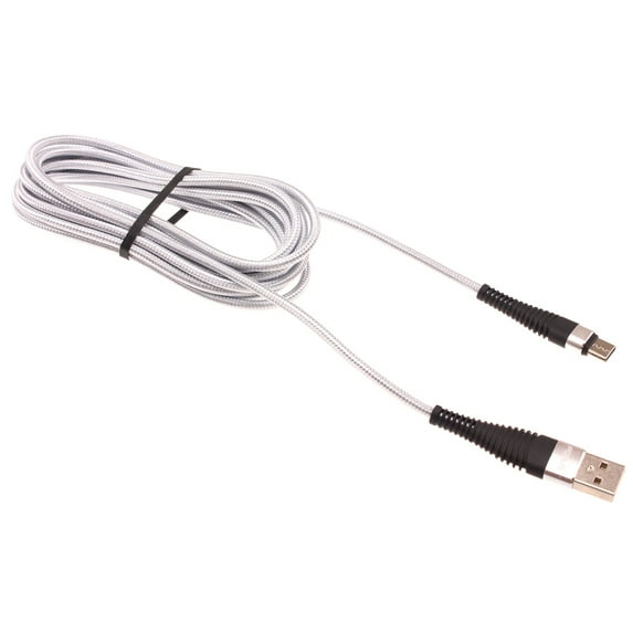 Long 10ft USB-C Cable for Samsung Galaxy S23/Ultra/Plus Phone - Charger Cord Type-C Power Wire Braided X6B Compatible With Galaxy S23/Ultra/Plus Model