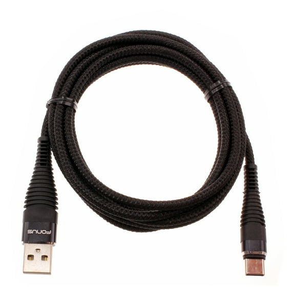 Long 10ft USB-C Cable for Cricket Debut S3, Icon 6 - Charger Cord Type-C Power Wire Braided for Cricket Debut S3, Icon 6