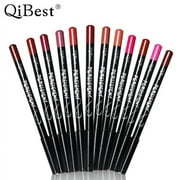 Long 12pcs/Set Waterproof Pencil Lipliner Tools Lip Lasting Liner Makeup Lipstick Long Lasting Lipstick Lip Pencils