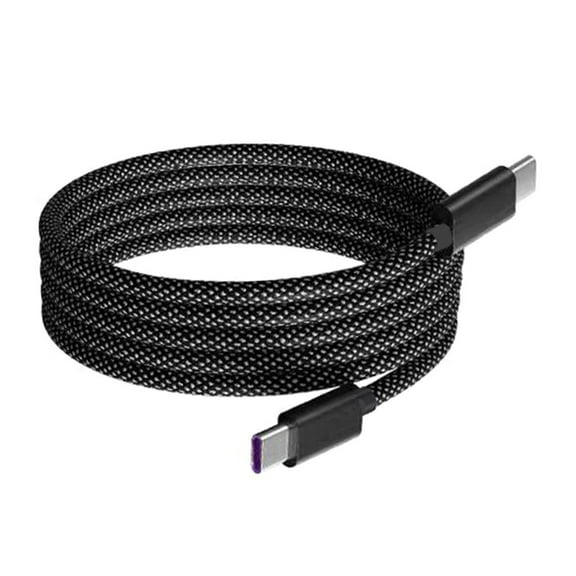 Long 1M Type C Charging Cord E-marker Chip 60W Power Nylon Braided USB C Cord