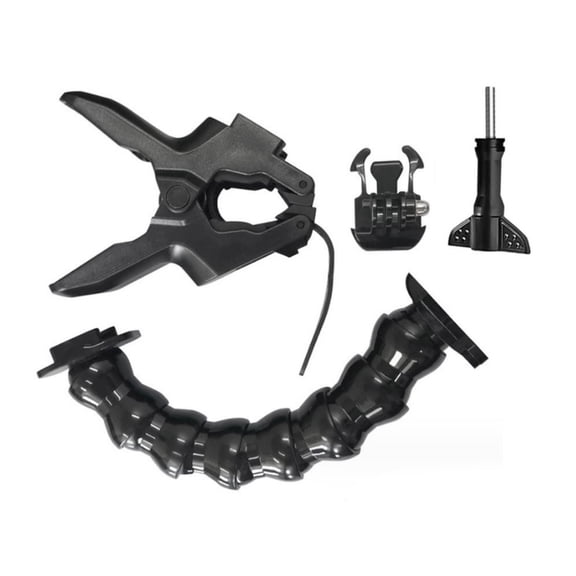 Long Arm Clip Clamp Mount Holder Flexible Clamp Mount Gooseneck Mount Action Camera Gooseneck Stand Adjustable