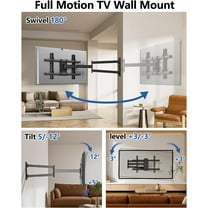 Long Arm Corner TV Wall Mount for 32-75 inch TVs
