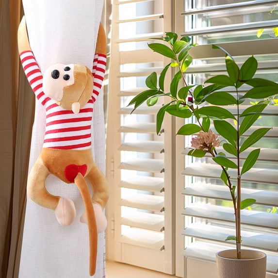 Long Arm Plush Monkey, 23 Inch Hanging Monkey with Connectable Limbs, Ultra Soft and Huggable Stuffed Animal