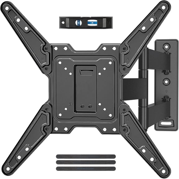 Long Arm TV Wall Mount for Most 26-65 Inch TVs, 30 Inch Long Extension TV Mount Swivel and Tilt, Full Motion Wall Mount TV Bracket Fit Max VESA 400x400mm,Up to 99 lbs