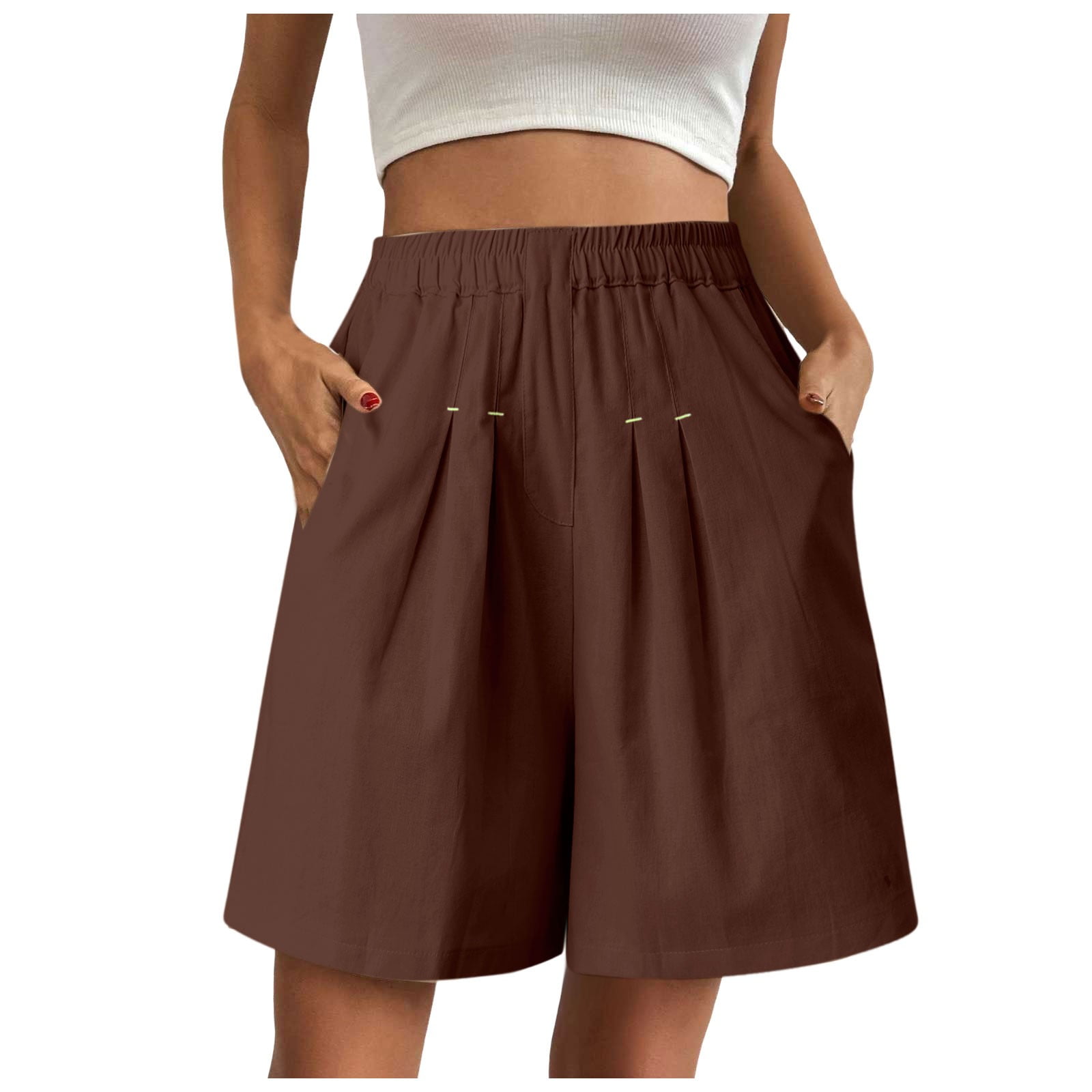 Long Athletic Skirts Women with Shorts Knee Length Gym Baggy Athletic