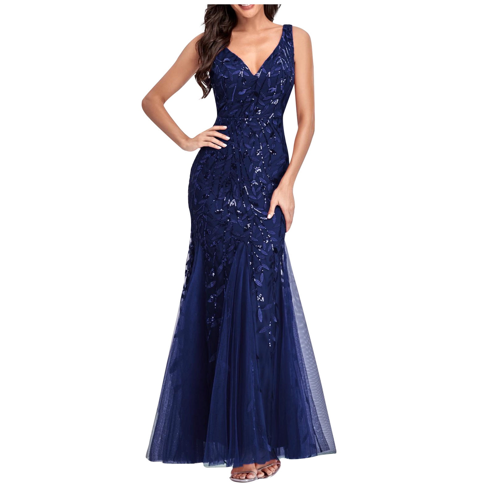 Long Ball Gowns for Women Sparkly Formal Chiffon Sequin Dress V Neck Prom Maxi Dress Bodycon Mermaid Evening Gowns - Walmart.com Long Ball Gowns for Women Sparkly Formal Chiffon Sequin Dress V Neck Prom Maxi Dress Bodycon Mermaid Evening Gowns - Walmart.com