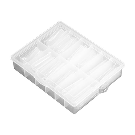 Long Ballerina Acrylic False Nail Tips Full Cover Manicure Designs Nails Set