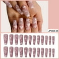 thumbnail image 1 of Long Ballet Nail Patch Nails Cloud On Nails 24 Women Elegant Durable Easy Apply Natural, 1 of 5