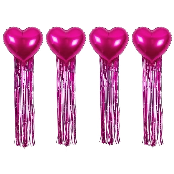 Long Balloon Decorations 18 Inch Foil Party Backdrop Set for Birthday, Wedding, and Celebration Displays