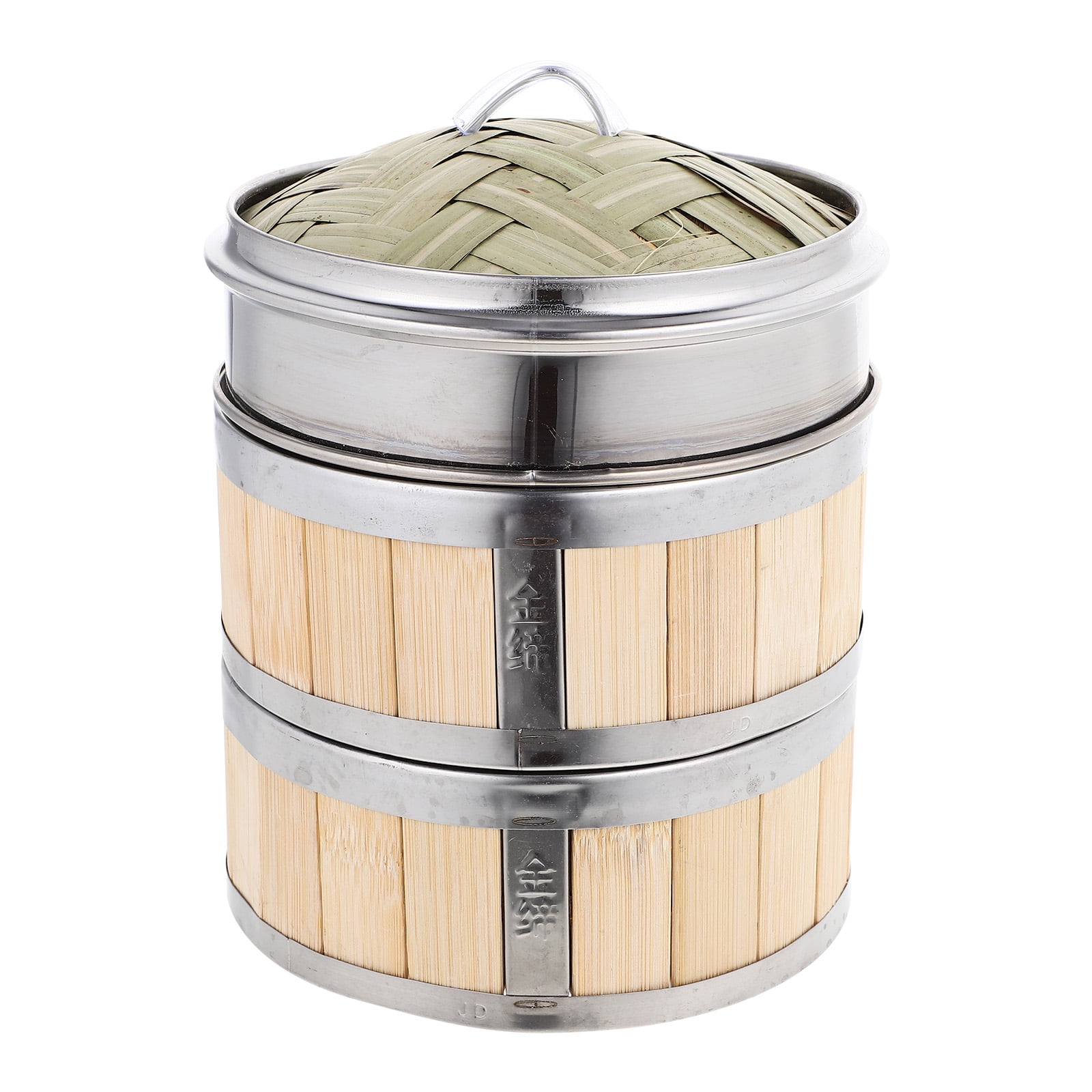 Long Bao Steamer Food Steamers Vegetable Pot Stainless Steel Bamboo
