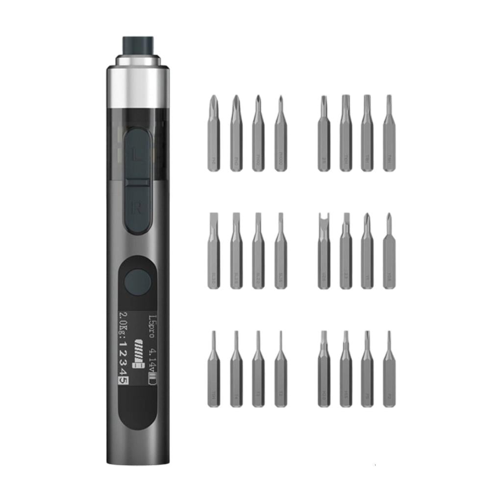 Long Battery Life Rechargeable Screwdriver Kit for DIY Projects Professional Use Electric