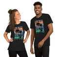 thumbnail image 1 of Long Beach California Surf Club Unisex t-shirt (Black Heather, XS), 1 of 1