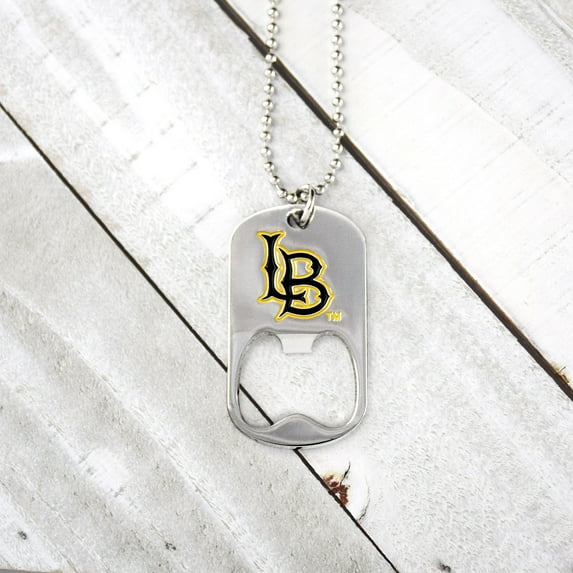 Long Beach Dog Tag Bottle Opener