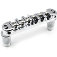 thumbnail image 1 of Long Beach Music Locking Roller Bridge for Epiphone Les Paul Guitar, Chrome, 1 of 5