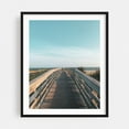 thumbnail image 1 of Long Beach Path - Long Beach New York Photography Beach Coast Nature Ocean Minimalist Scenic Landscape Black Framed Wall Art Print 8 x 10 inches, 1 of 4