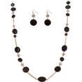 Long Bead Necklaces For Women Link Chain Multi Color Necklace Earring