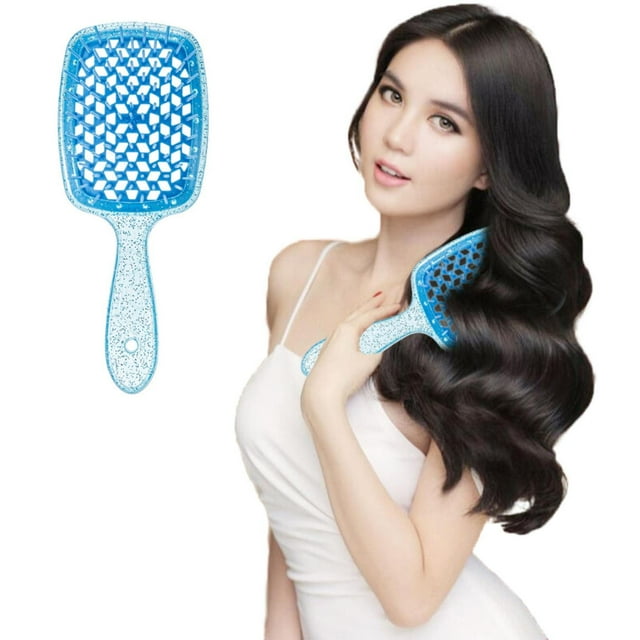 Long Belly Button Rings,Mini Wet and Dry Ventilated Combing Hair Brush