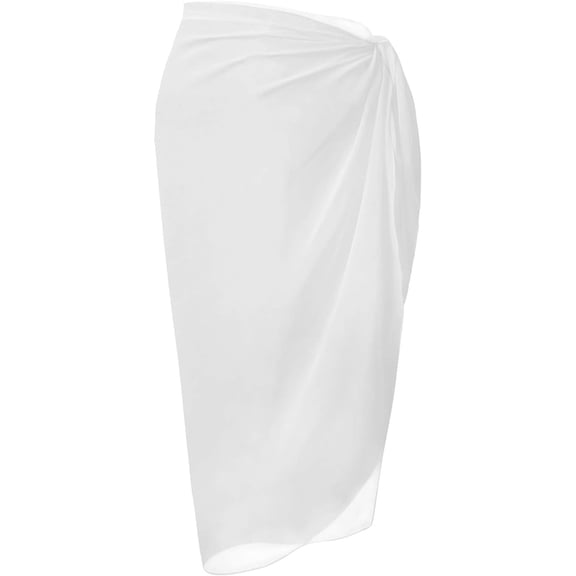 Long Bikini Swimsuit,Women Beach Sarong Cover up Swimwear, Wrap Chiffon Sheer Cover Ups Summer Beach Party