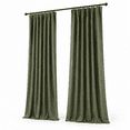 Eith Tracks Long Blackout Curta108 Inch 2 Panels Tab Pleated Look Drapes For Track ...