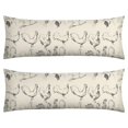 thumbnail image 1 of Long Body Pillow Cover - Soft & Breathable, Hidden Zipper, 20"x54", Cute Farm Eggs & Chickens Print - Perfect Gift for Farmhouse Lovers, Side Sleepers, Rustic Home Decor, 1 of 7