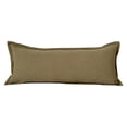 thumbnail image 1 of Long Body Support Pillow, Side Sleeping Leg Pillow, Segmented Filling Prevents Shifting, Soft Breathable Removable Cover, Multi Purpose Bed Cushion for Back, Waist Relief, Green, 1 of 6