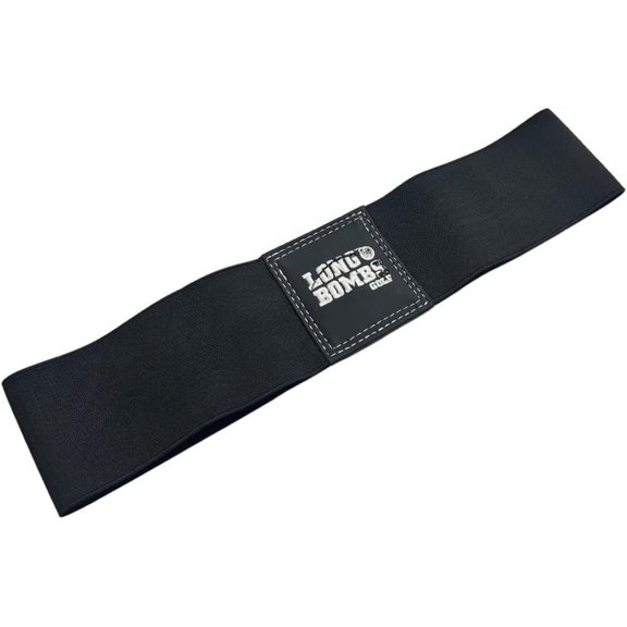 Long Bombs Magic Golf Swing Training Band, Black