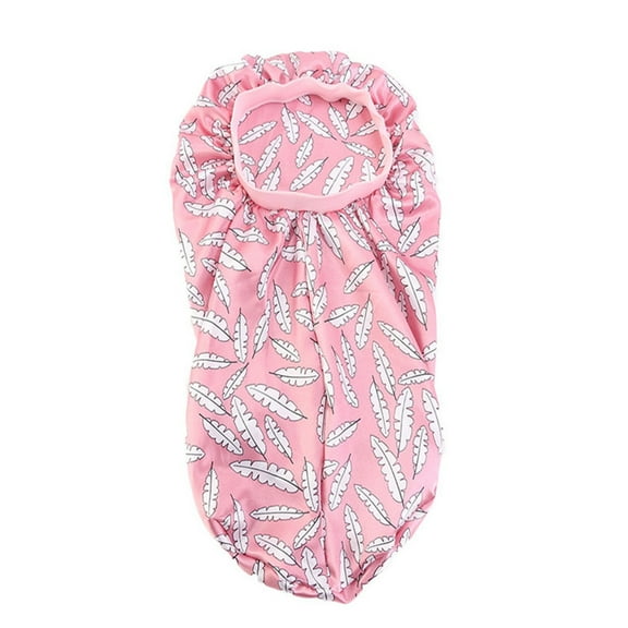 Long Braid Satin Nightcap for Hair Salon Grade Sleeping Hat with Extra Deep Design