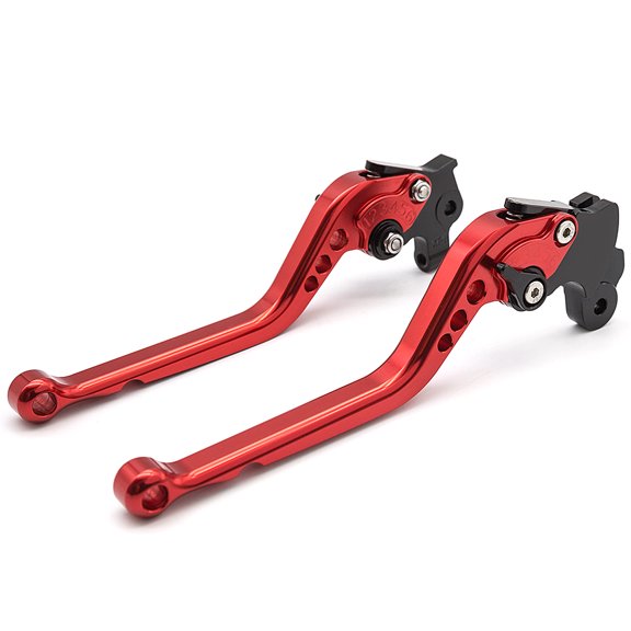 Long Brake Clutch Levers for Warrior YFM350 02-04,Raptor YFM660 01-04,TTR125L/LE/LW 00-16,Banshee 350 02-06,XT660/R/X 04-13