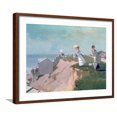 thumbnail image 1 of Art.com Long Branch, 1869 Giclee Print by Winslow Homer, Brown Frame Wall Art, 29" x 23", 1 of 5