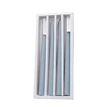 Long Burning 10 Inch Taper Christmas Candles Set of 4 – Dripless Smokeless Unscented Candles – Ideal for Romantic Dinners, Events, Weddings & Holiday Décor